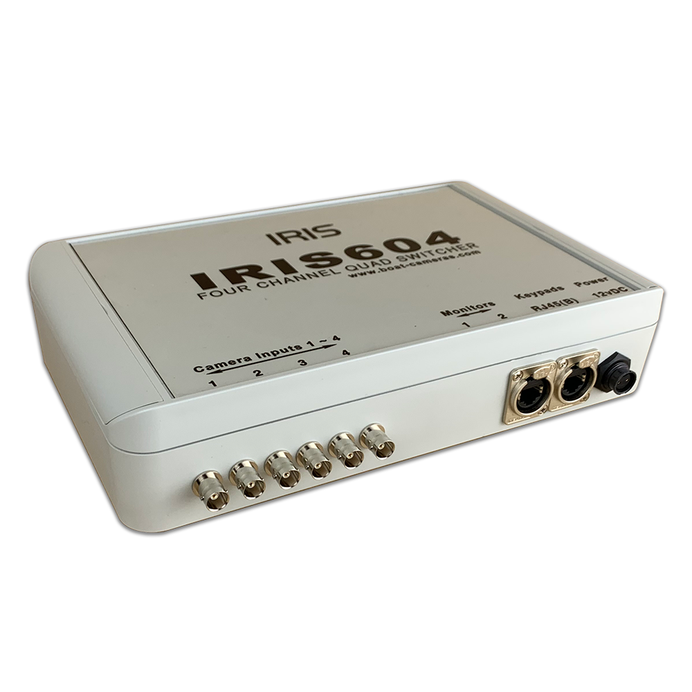 IRIS604 4 Channel Analogue Quad Switcher Iris Innovations